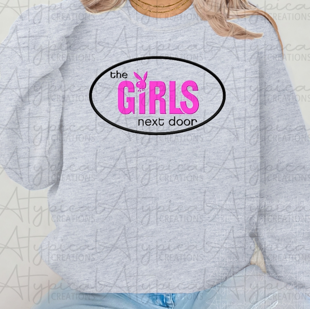 The Girls Next Door Playboy Crew Sweatshirt